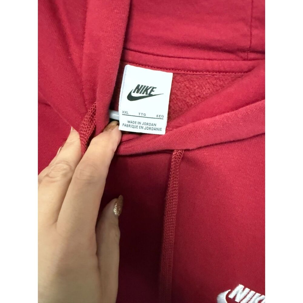 XXL Ladies Nike Sweatshirt Maroon Color - used in EUC - Picture 6 of 6